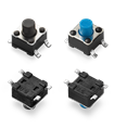 4.5 x 4.5 mm Tact Switch for SMT